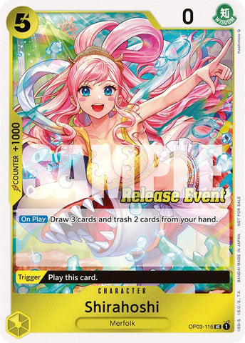 Shirahoshi (ST15 - ST20 Release Event Winner Pack) [OP-PR - OP03-116]