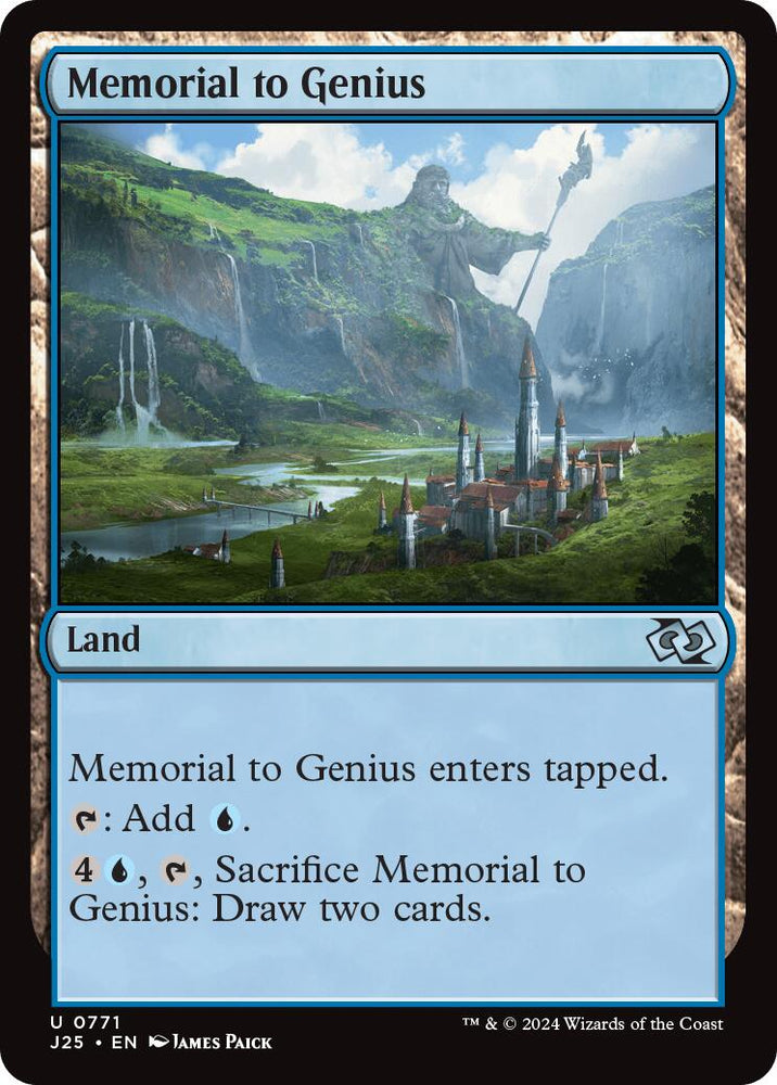 Memorial to Genius [J25 - 771]