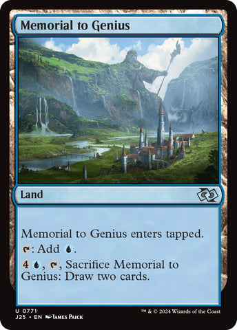 Memorial to Genius [J25 - 771]