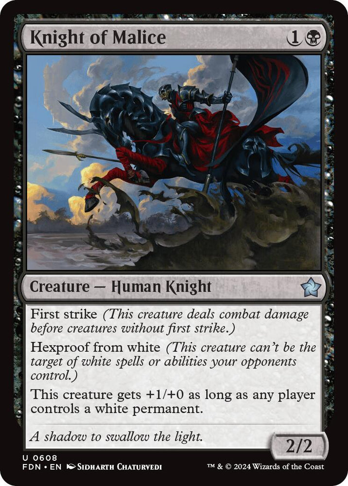 Knight of Malice [FDN - 608]