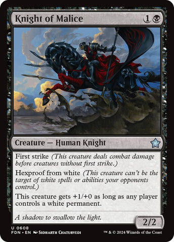 Knight of Malice [FDN - 608]