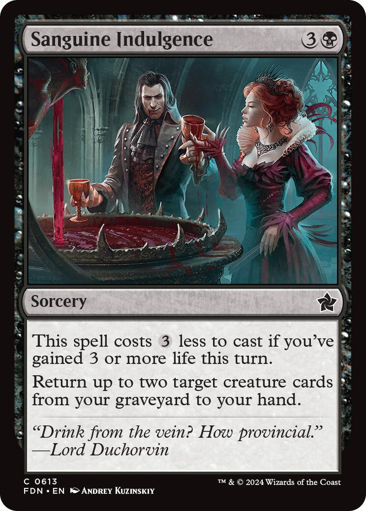 Sanguine Indulgence [FDN - 613]