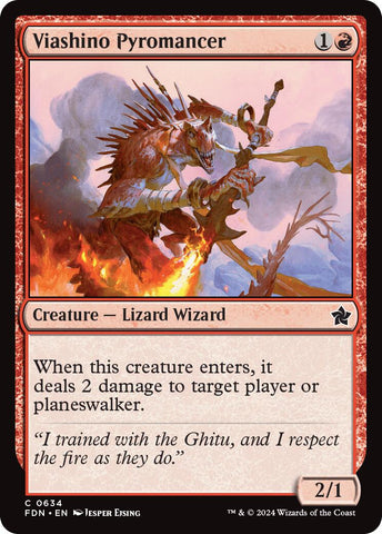 Viashino Pyromancer [FDN - 634]