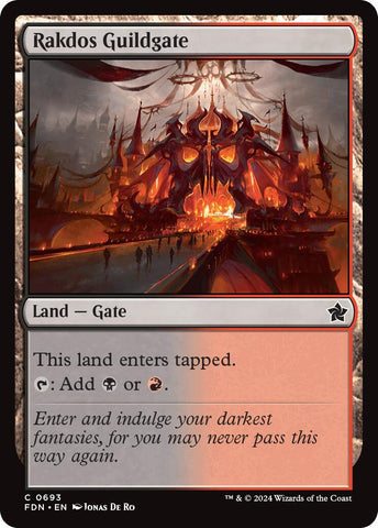 Rakdos Guildgate [FDN - 693]