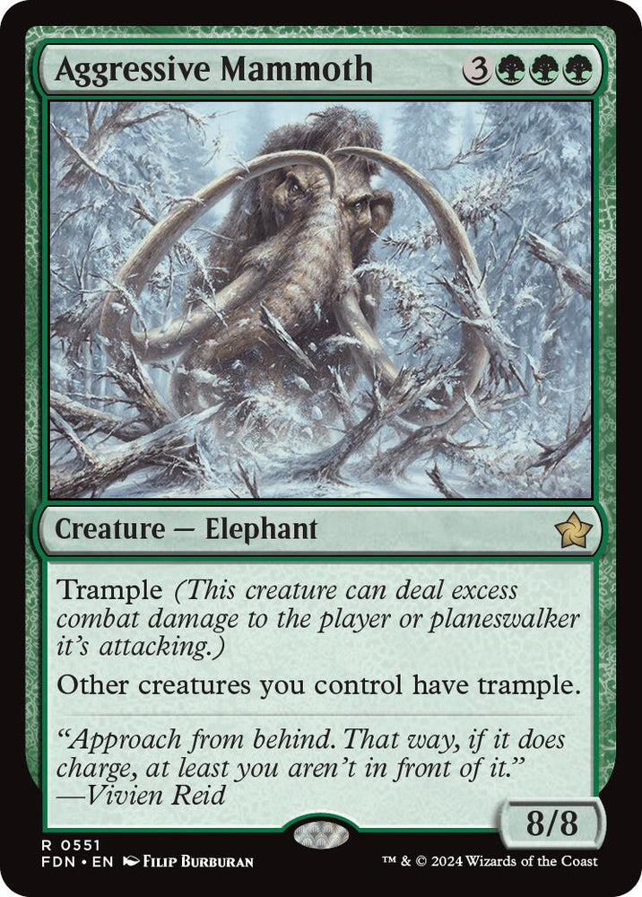Aggressive Mammoth [FDN - 551]
