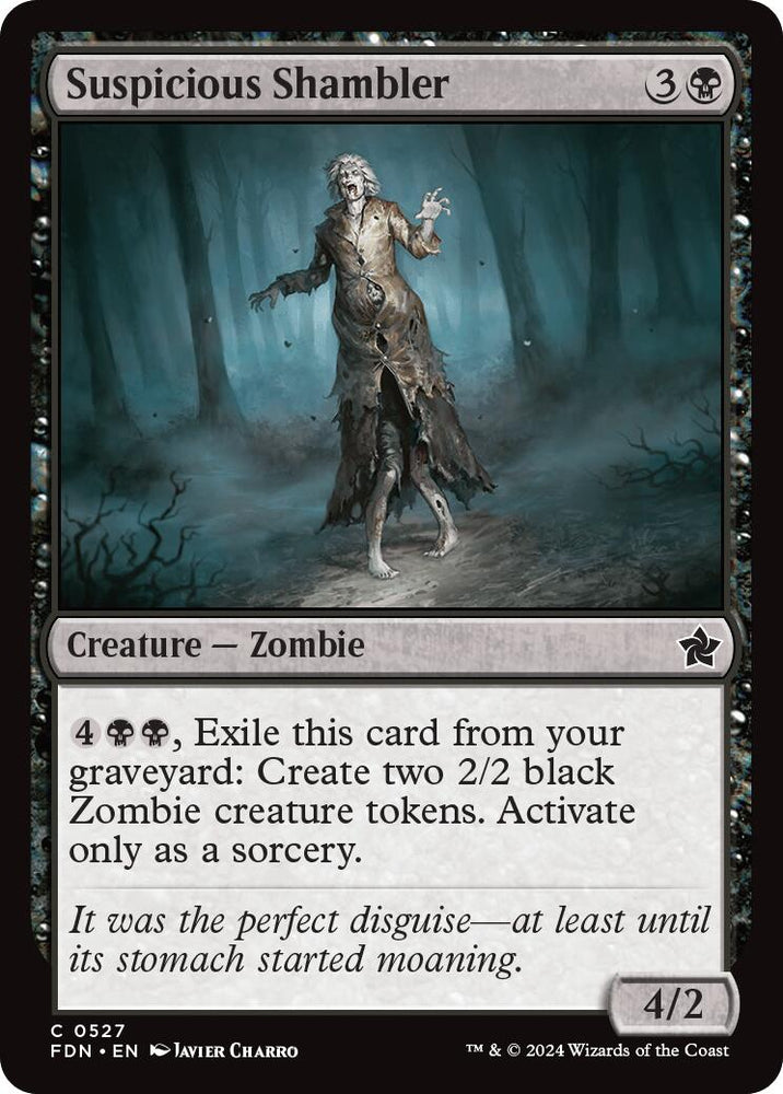 Suspicious Shambler [FDN - 527]