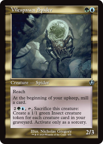 Vilespawn Spider (Retro Frame) [INR - 436]