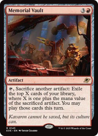 Memorial Vault [EOE - 145]